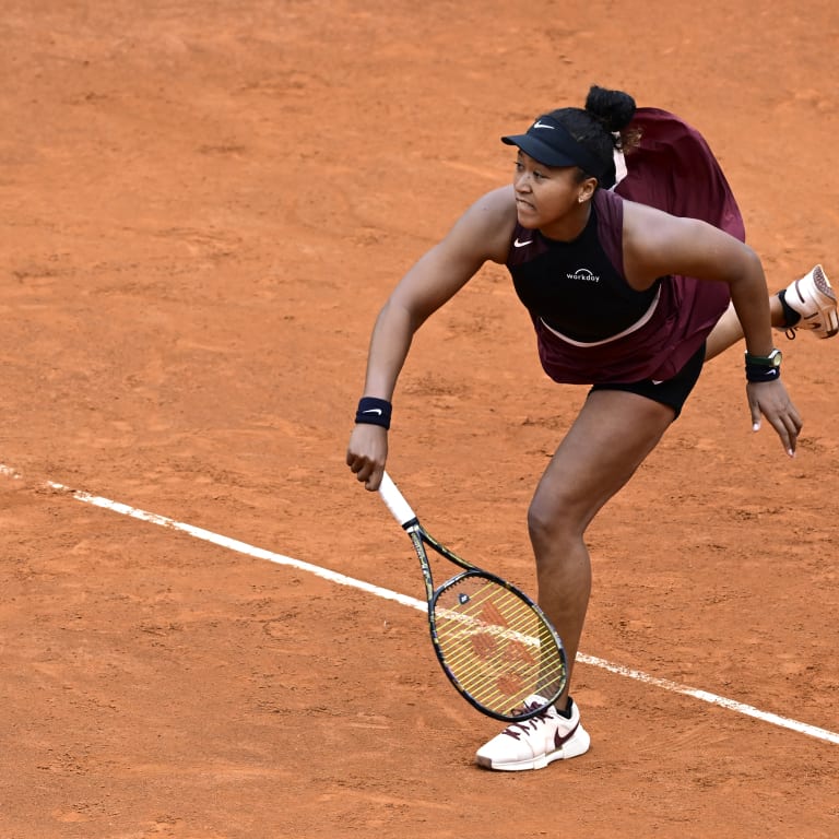 Naomi finding peace on clay
