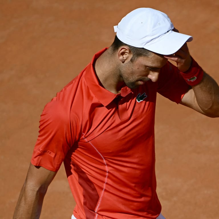 Novak leaves Rome with more medical concerns
