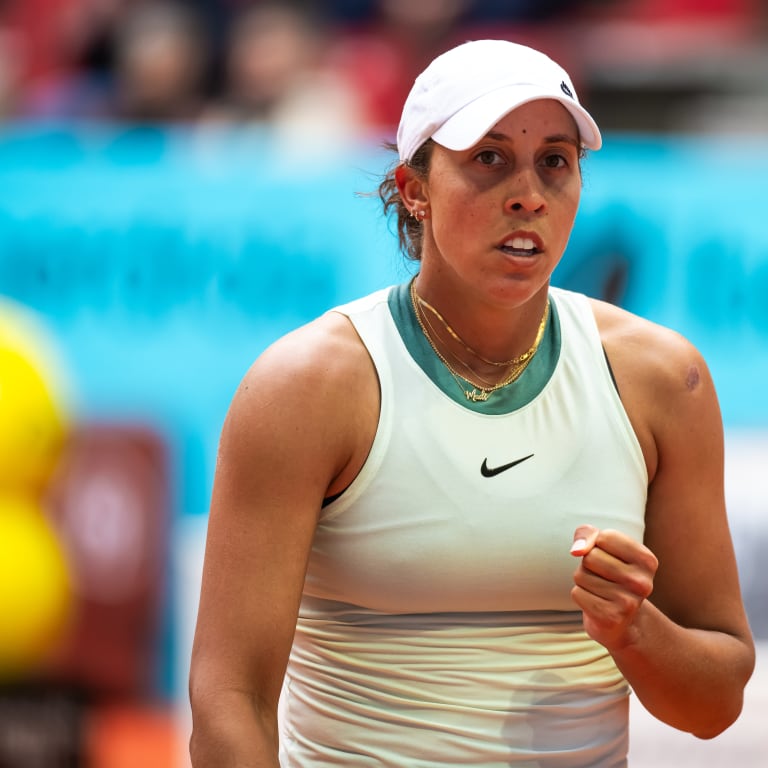 Madison Keys gets bageled, then relaxes to conquer Ons Jabeur in Madrid quarters
