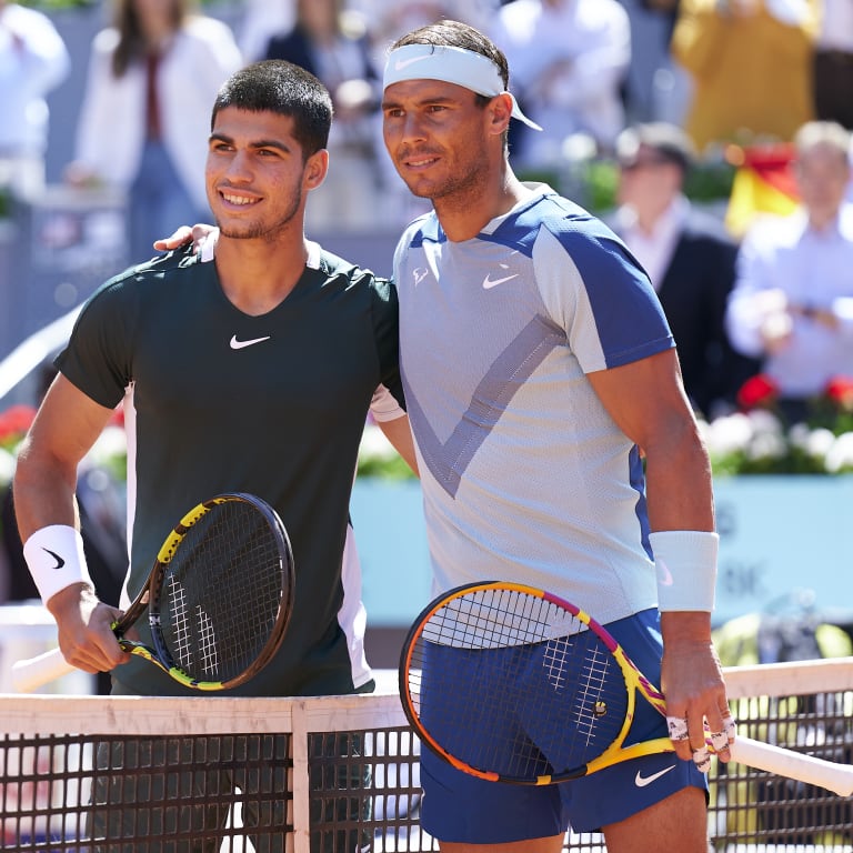 'If we're both fit enough, why not?' Carlos Alcaraz and Rafael Nadal reaffirm Paris Olympic doubles hopes in Madrid