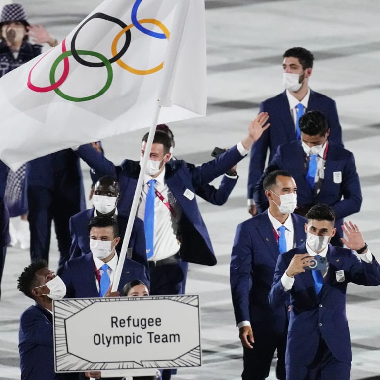 Refugee Olympic team awarded prestigious Spanish prize