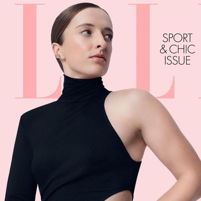 Iga Swiatek lands on cover of Elle magazine in Poland for a second time