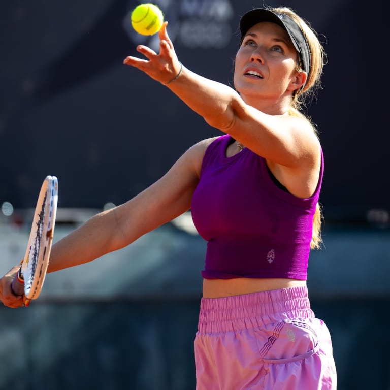 In Rome, Danielle Collins plots life after tennis: motherhood, marathons, and a mission