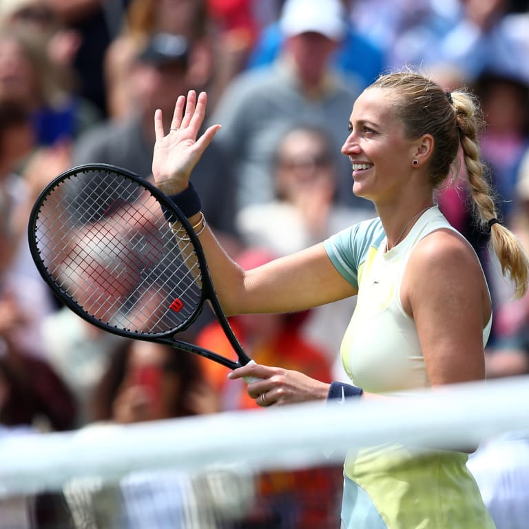 Kvitova reaches 99th WTA quarterfinal of career in Ostrava