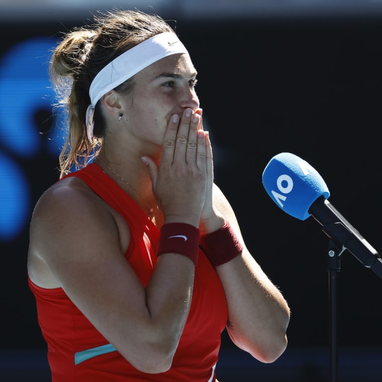 Quote of the Day: Sabalenka happy with "10 double faults" in Aussie Open third round