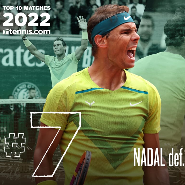 No. 7 of '22: Rafa, FAA and tennis at its engrossing apex