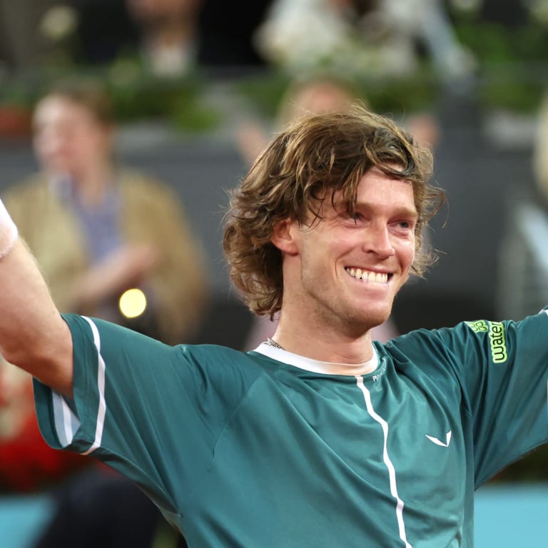 Andrey Rublev has now won 16 career titles in 16 different cities after his triumph in Madrid