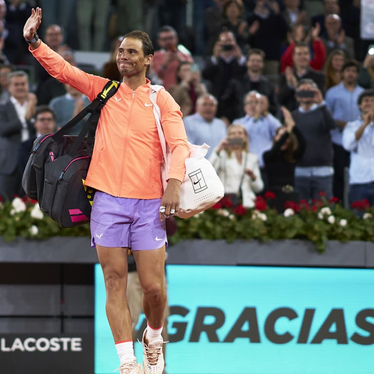 PHOTOS: Rafael Nadal waves goodbye in emotional Madrid ceremony as tributes pour in on social media