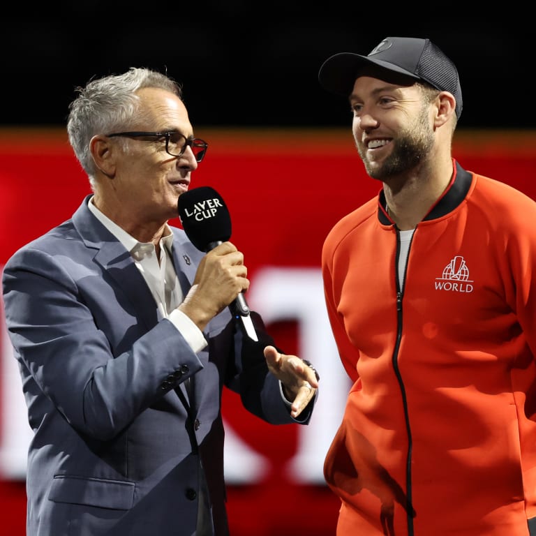 Jack Sock gets 30th birthday serenade from The O2 crowd at Laver Cup
