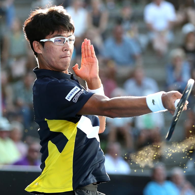 South Korea's Hyeon Chung returns from two-year back injury lay-off