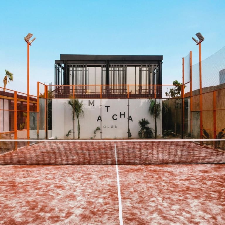 The Matcha Club: A boutique padel tennis club in Dubai 