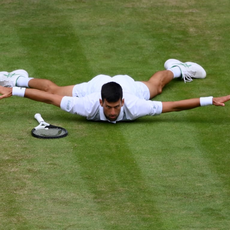 Novak Djokovic doesn't just make two-set comebacks look routine—he makes them look spectacular