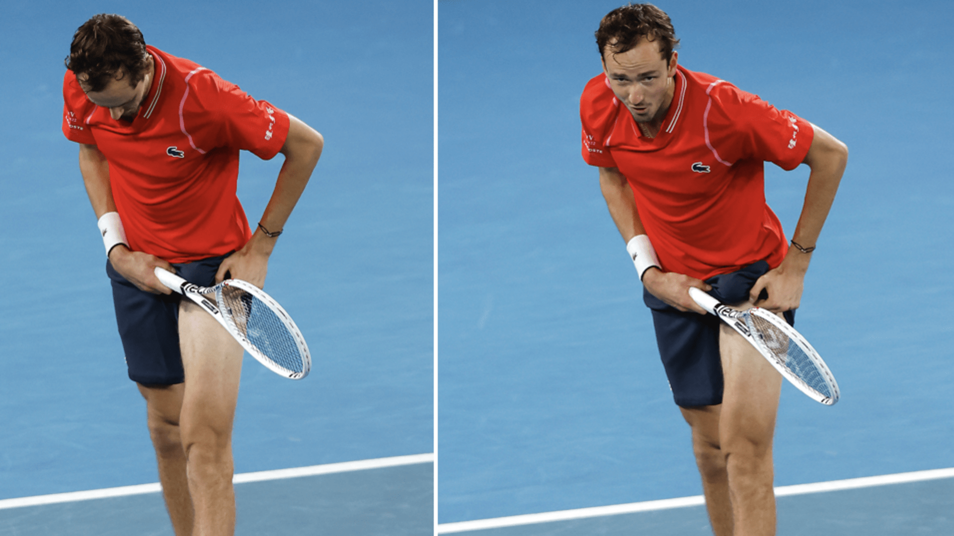Daniil Medvedev shows off muscles, aiming to rival Marton Fucsovics at Australian Open