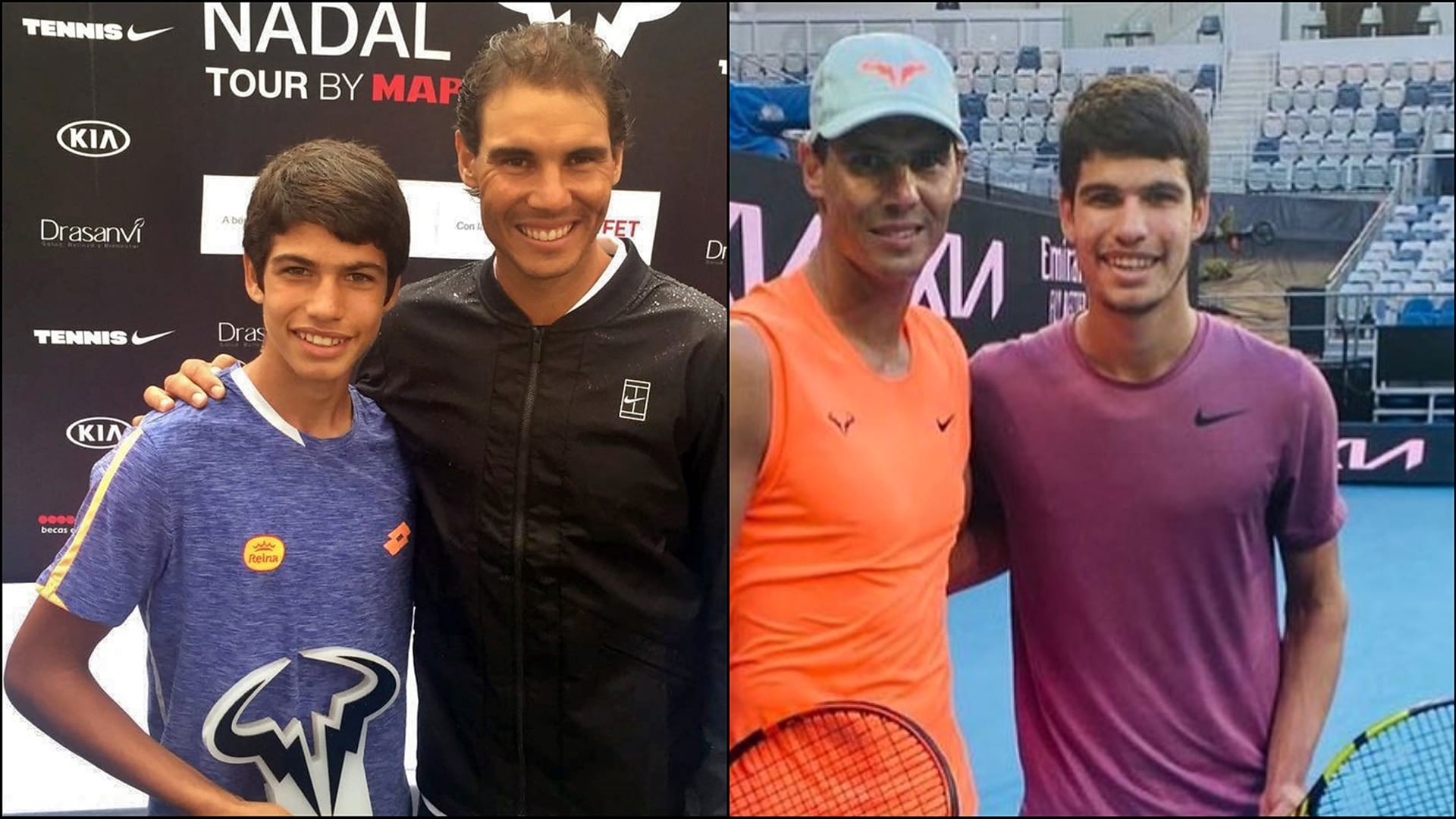 Carlos Alcaraz, Spanish teen hopeful, to face idol Rafael Nadal