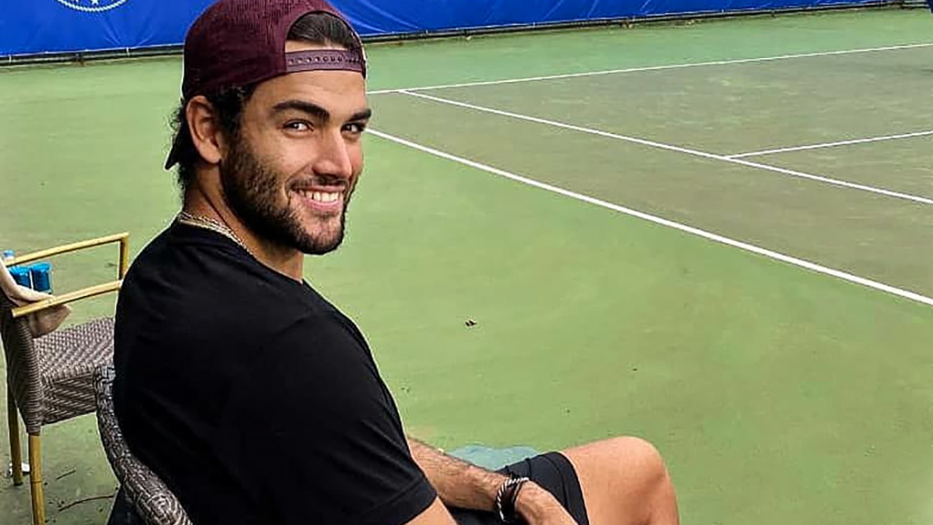 Healthy Berrettini at home in Antalya—site of his first ranking points