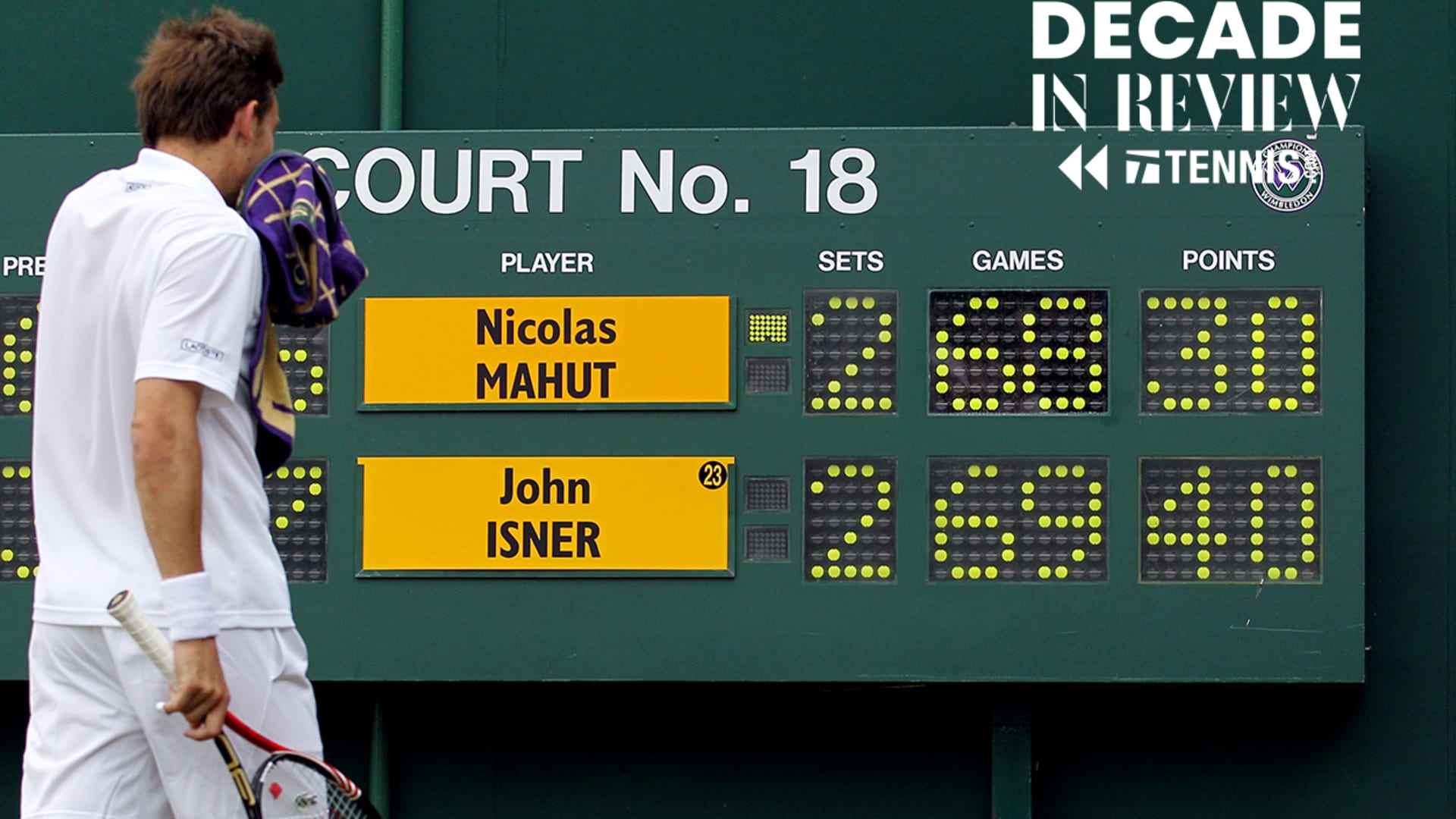 Men's Match of the Decade No. 6: Isner d. Mahut, 2010 Wimbledon