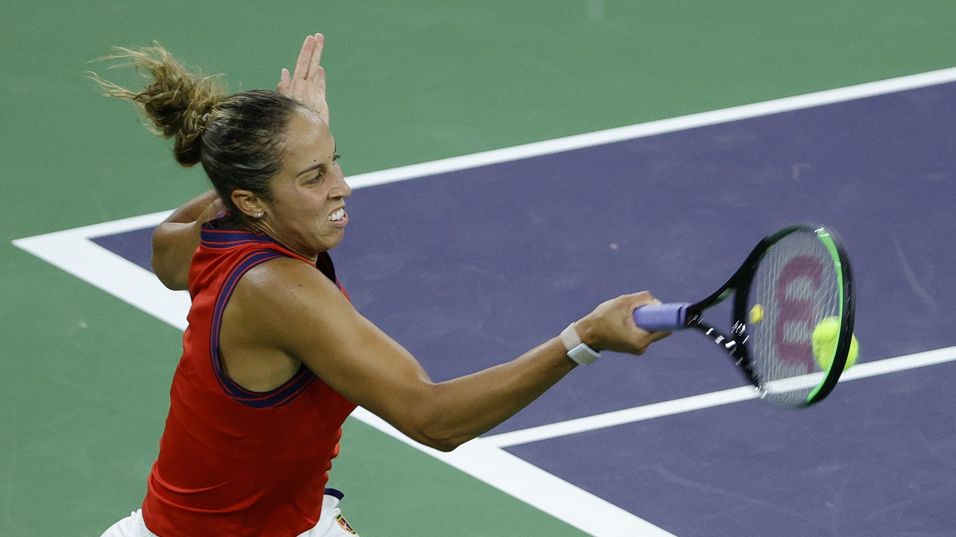 Madison Keys wins first match since Wimbledon over Kaia Kanepi in Indian Wells first round
