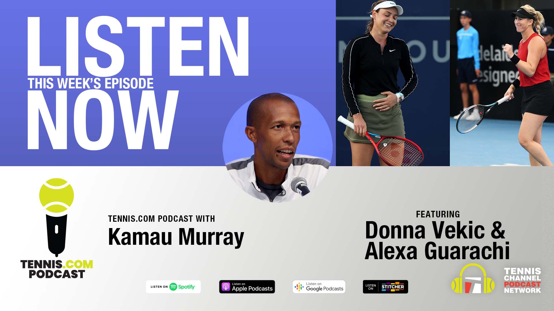 Tennis Podcast Donna Vekic and Alexa Guarachi