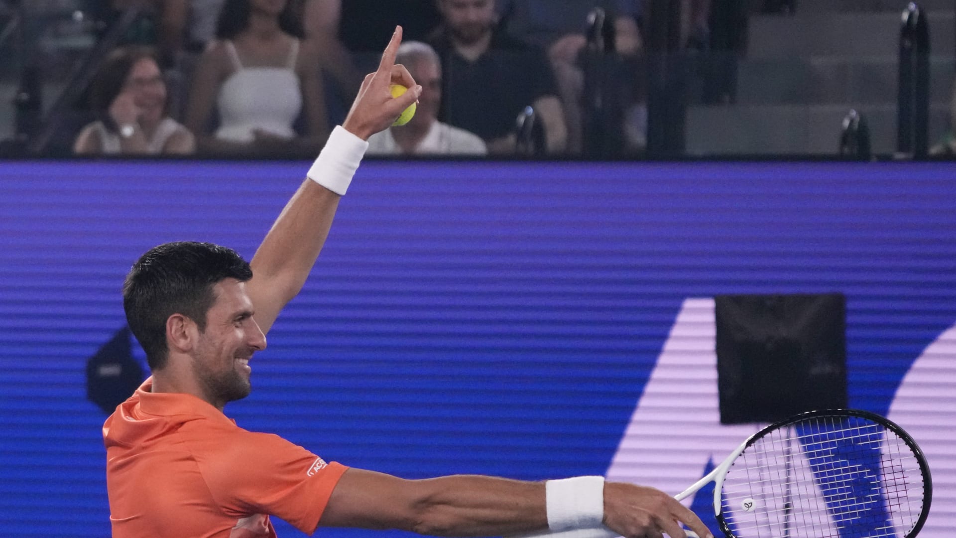 In exhibition with Kyrgios, Djokovic receives warm welcome in Melbourne return