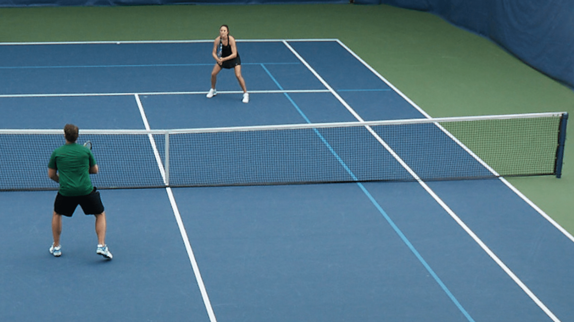 Sijpelen explosie banner Learn to move at the net in doubles