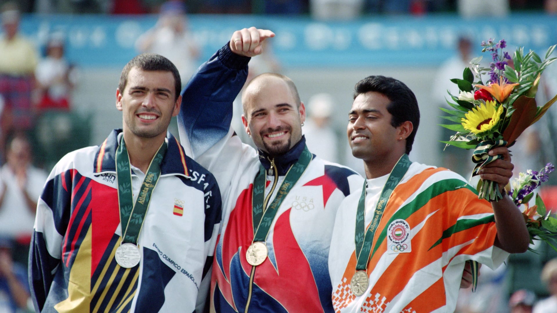 TBT, 1996: Andre Agassi's toughest scare on the road to Olympic gold