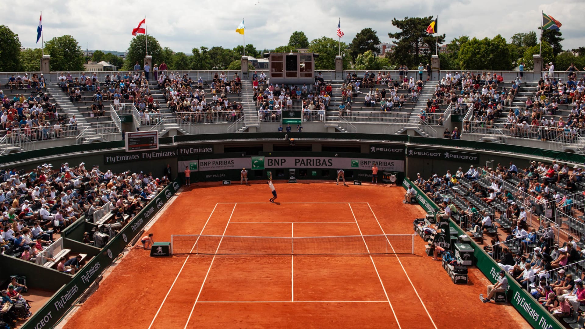 Au Revoir, Court 1 Memorializing Roland Garros exhilarating Bullring