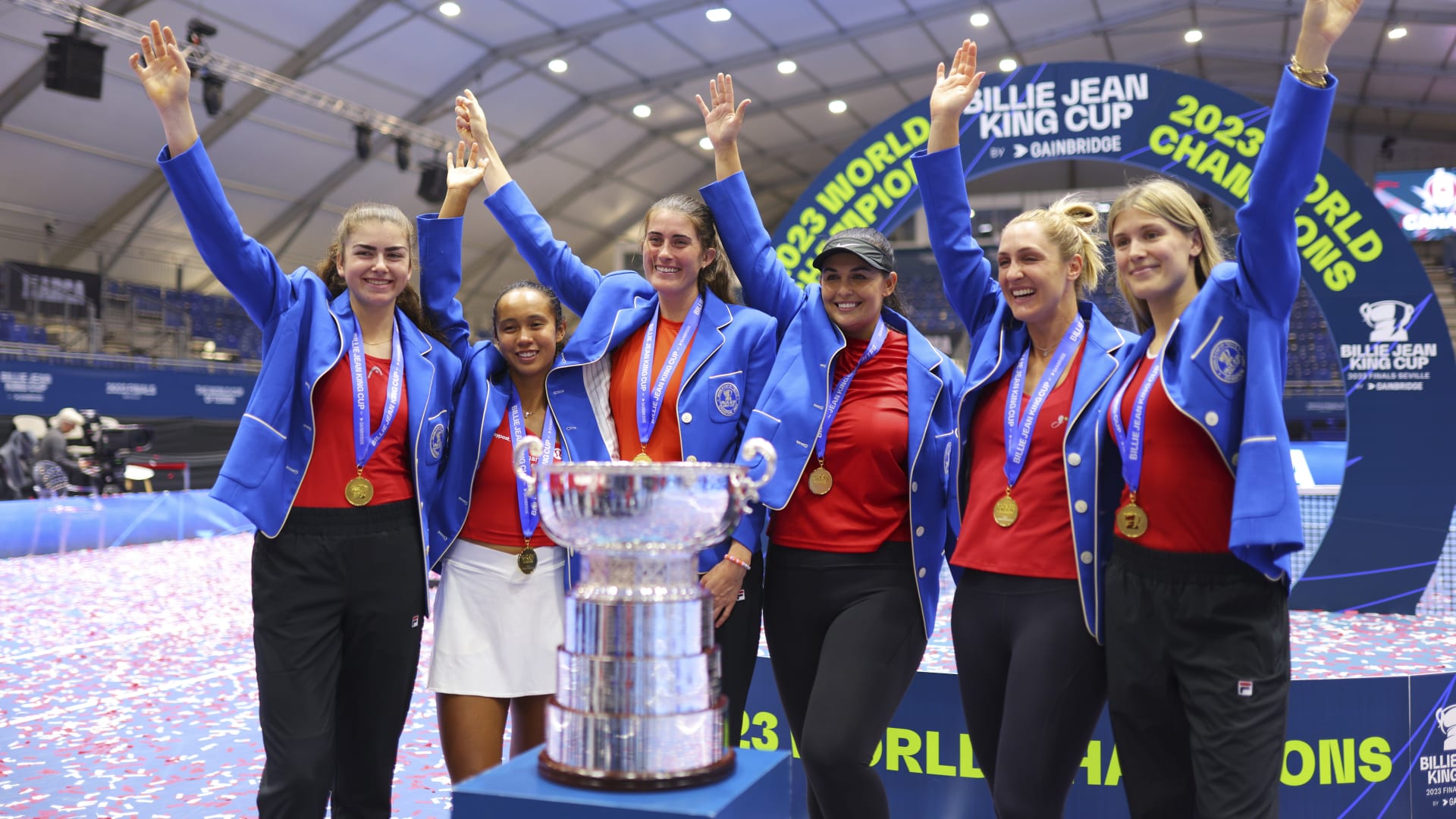 Canada beats Italy to win first-ever Billie Jean King Cup title