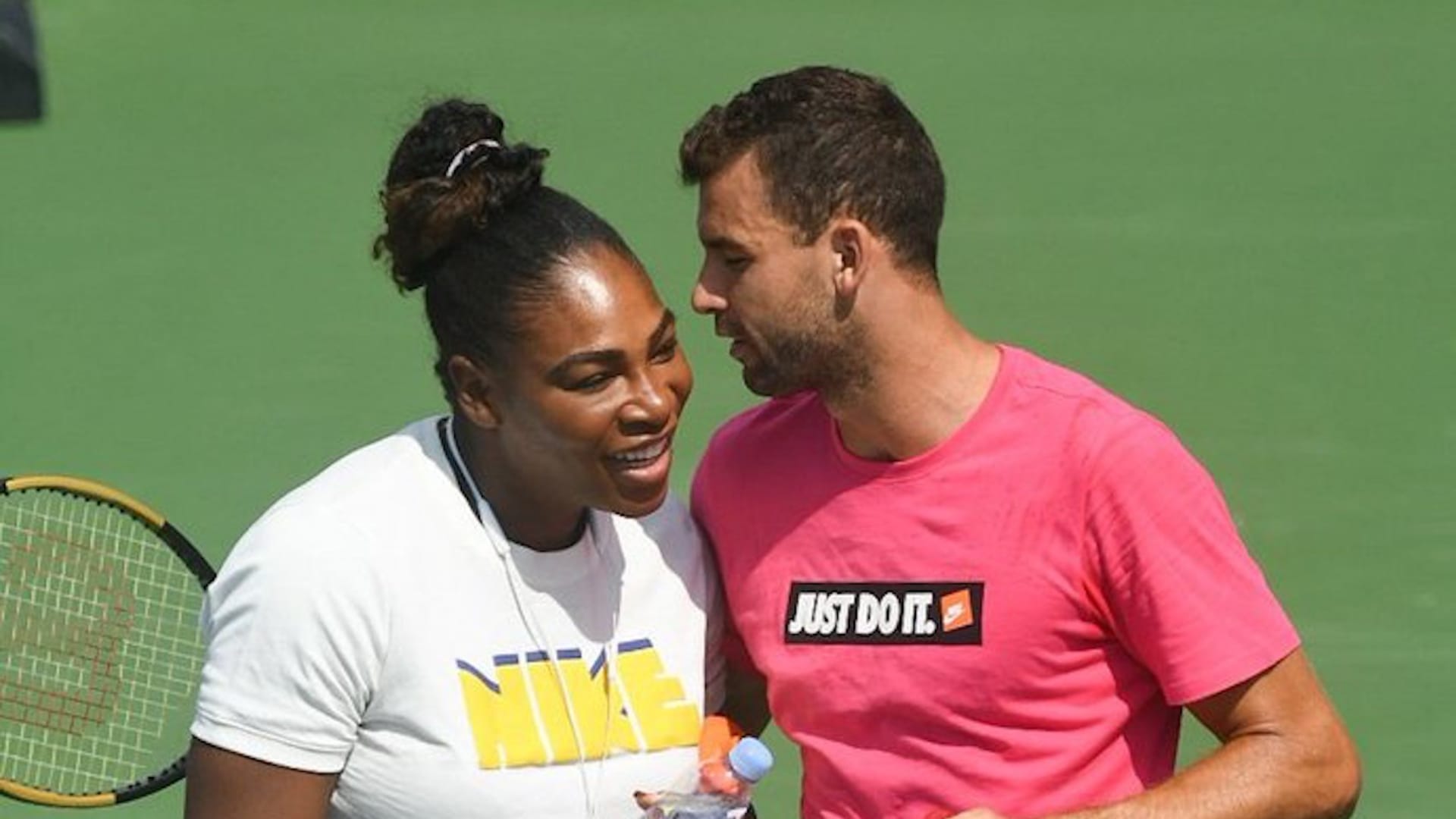 Serena harasses Dimitrov on Instagram Live