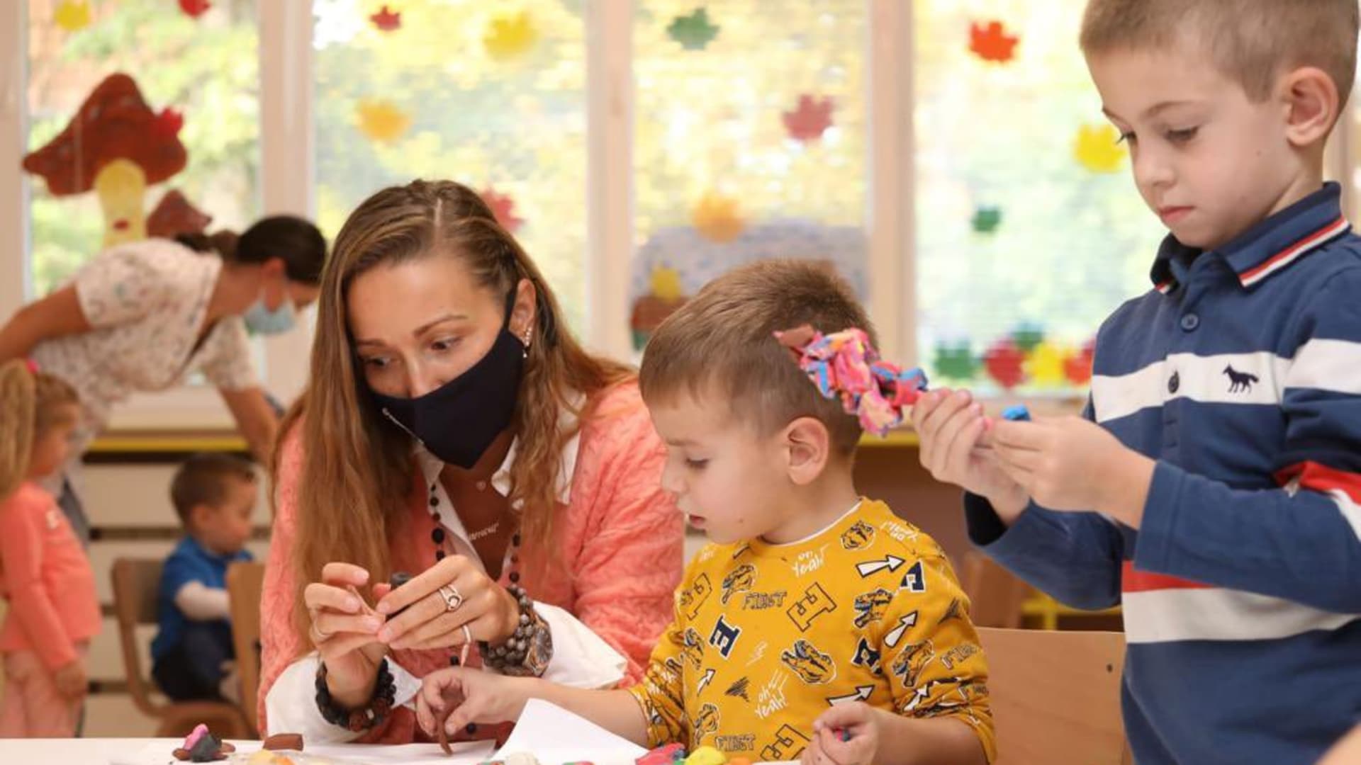Jelena Djokovic and the Novak Djokovic Foundation celebrate opening of new kindergarten in Serbia