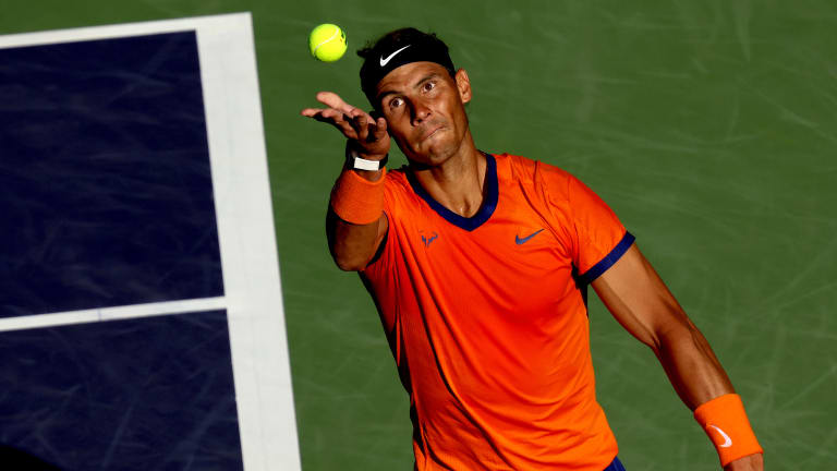 Nadal, a champion in Cincinnati in 2013, will be playing his first tournament since an abdominal injury caused him to withdraw from Wimbledon ahead of his semifinal match against Nick Kyrgios.