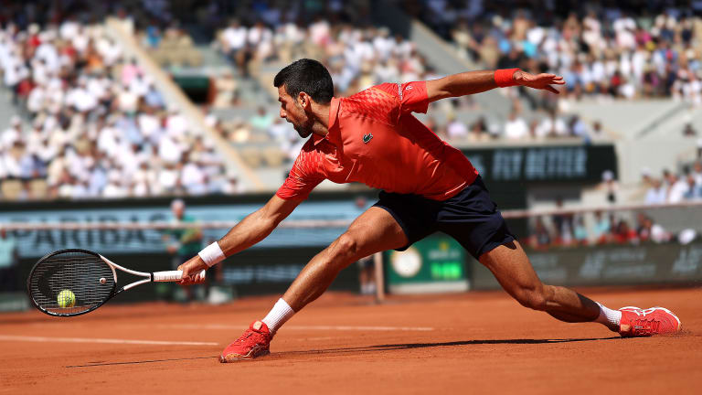 Djokovic has reached the second week at the last 21 Grand Slams he's played, a streak that started at Roland Garros in 2017.