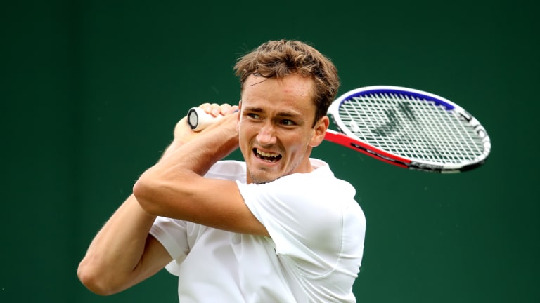 Daniil Medvedev said he didn't like clay, but he did pretty well at Roland Garros. How about grass? He's currently doing well in Mallorca; at Wimbledon, he'll face Jan-Lennard Struff in the first round.