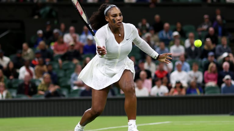 Serena Williams in custom Nike