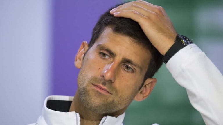 Give Novak Djokovic some time to sort things out—he deserves that