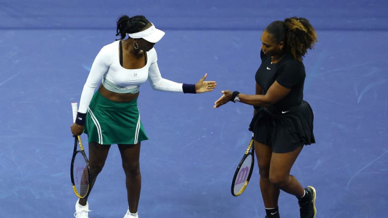Serena and Venus teamed up in doubles for the final time at the 2022 US Open.