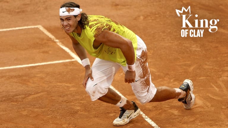 We know now why Federer couldn’t solve Rafa on clay. Nobody could, or would.