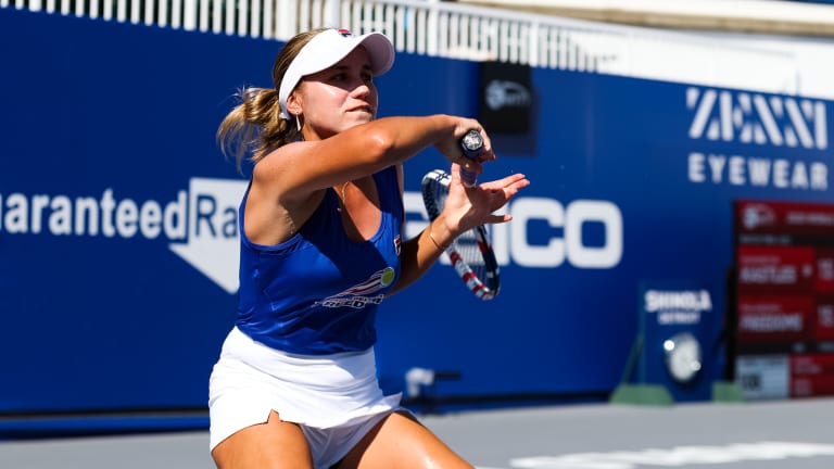 It's not every day you can play an idol—twice. Kenin did, and went 2-0