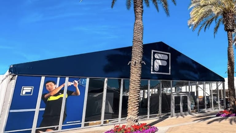 Fila is the official apparel and footwear supplier of the BNP Paribas Open.