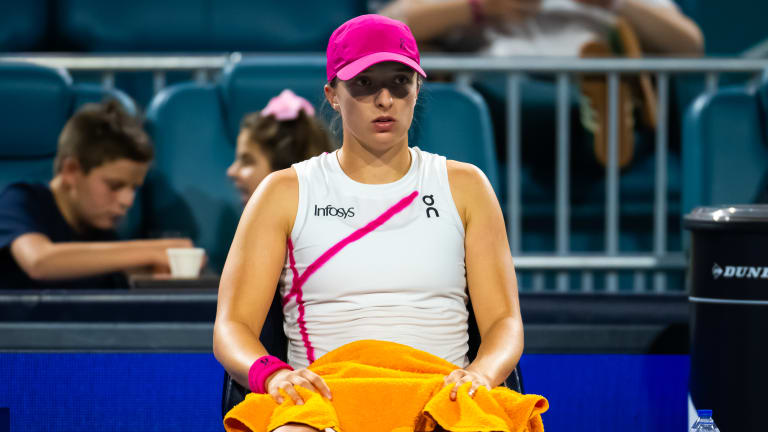 Swiatek failed at completing the Sunshine Double for a second time after losing to Ekaterina Alexandrova in Miami.