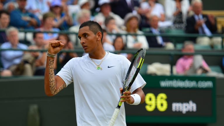 Kyrgios' tattoo
journey from 2014
to present day