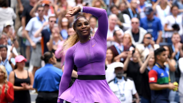 Serena serves up
winning US Open
looks