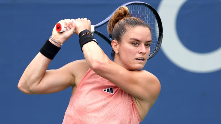 Sakkari is into her first WTA final since Guadalajara last October, where she finished runner-up to Pegula.
