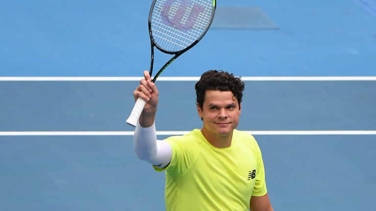 Raonic is gaining steam, focusing on his game instead of injuries