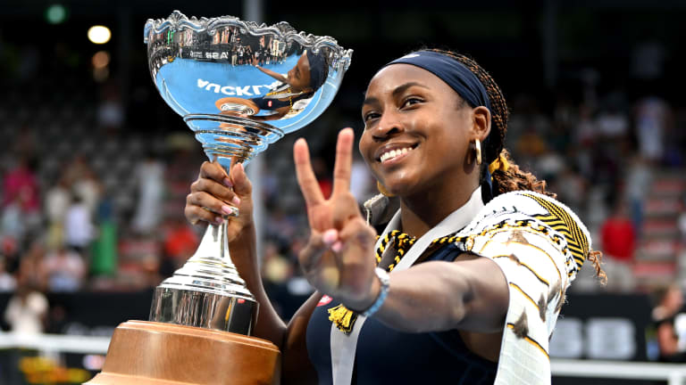 Gauff is now 29-4 since the start of last summer, winning four of the seven tournaments she's played.