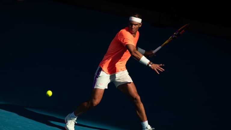 Top 5 Photos, 2/15: 
Nadal cruises into 
quarters in Oz