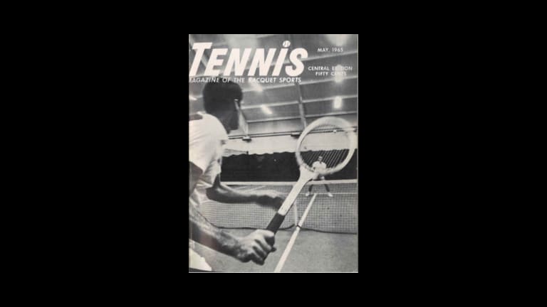 The first issue of TENNIS Magazine (May 1965).