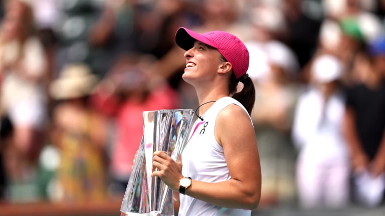 Swiatek has now won three of the last four WTA 1000 events held, at Beijing at the end of last season and at Doha and Indian Wells so far this year.