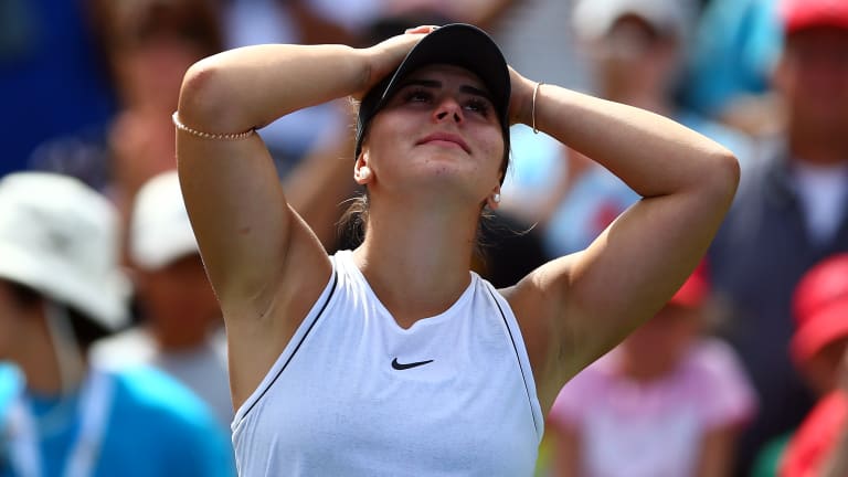 Andreescu's coach says the teen is "among" the favorites at US Open