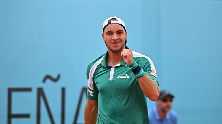 After spending the bulk of his first three months on the ATP Challenger Tour, Struff has since advanced to successive 1000-level quarterfinals.