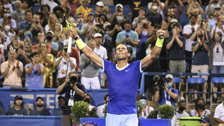 Rafael Nadal's Washington D.C. fans had plenty to celebrate earlier this week.